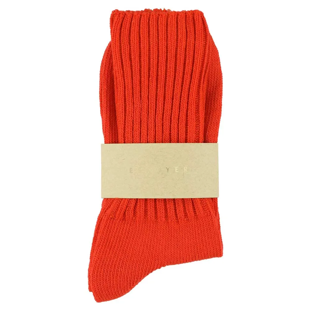 Women Crew Socks - Orange sold by Escuyer product image thumbnail 2