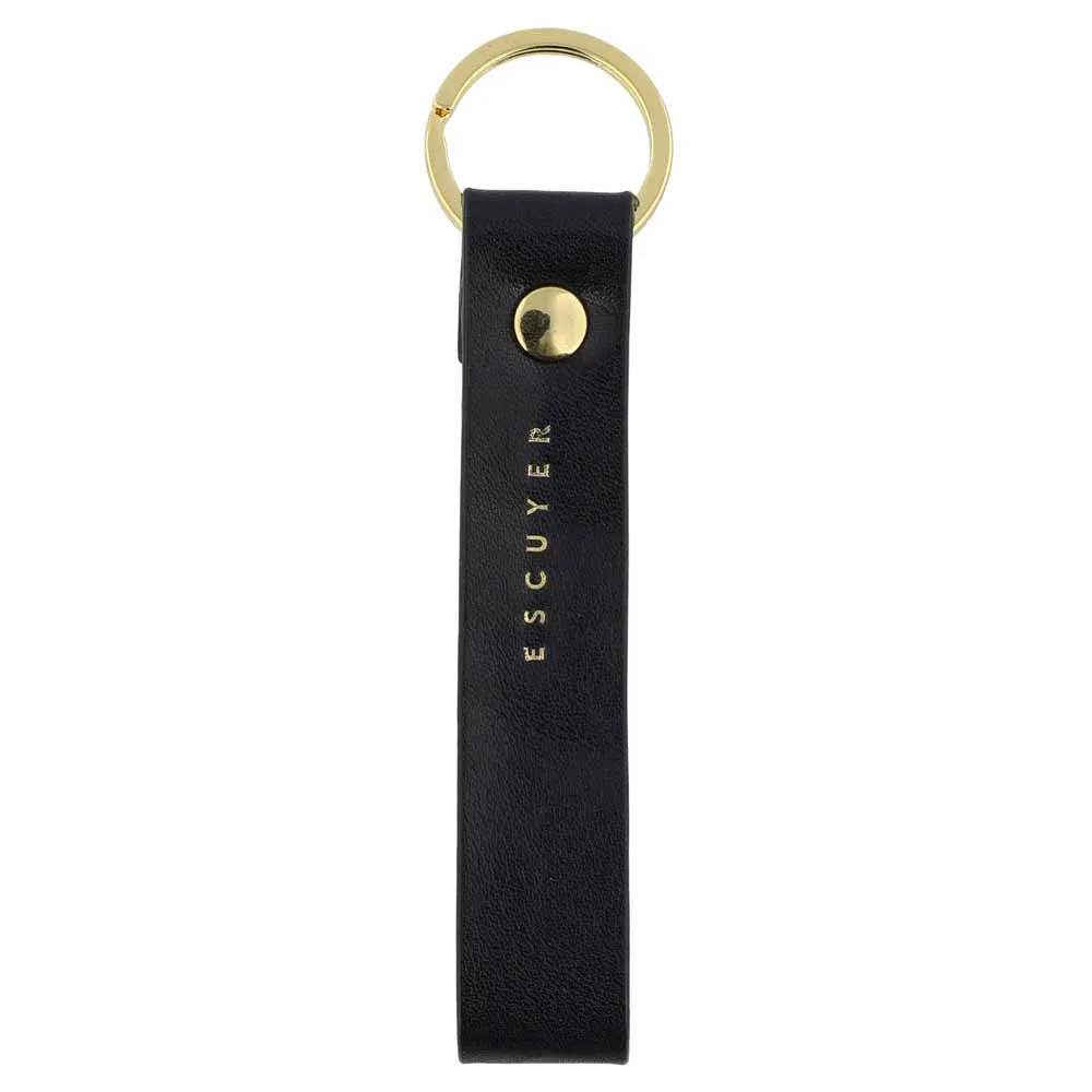 Leather Keychain — Blue sold by Escuyer