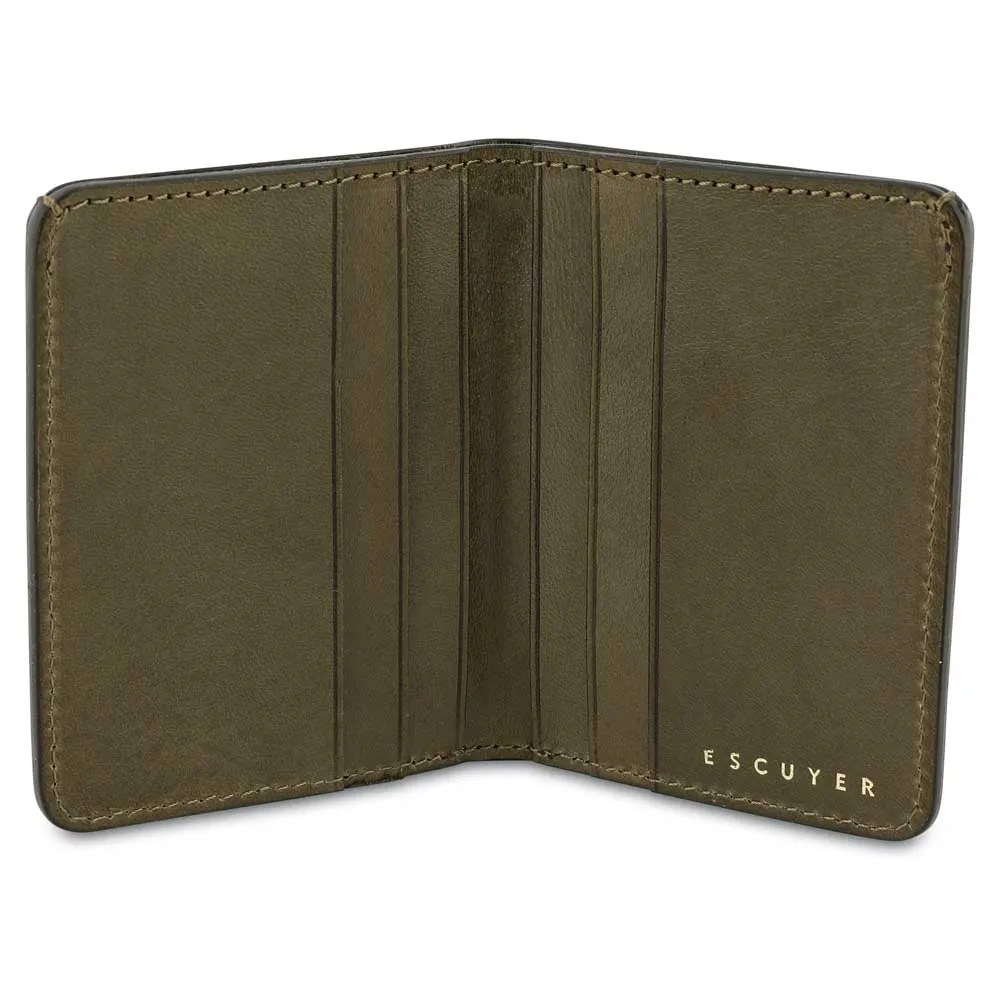 Slim Wallet — Khaki sold by Escuyer product image thumbnail 2