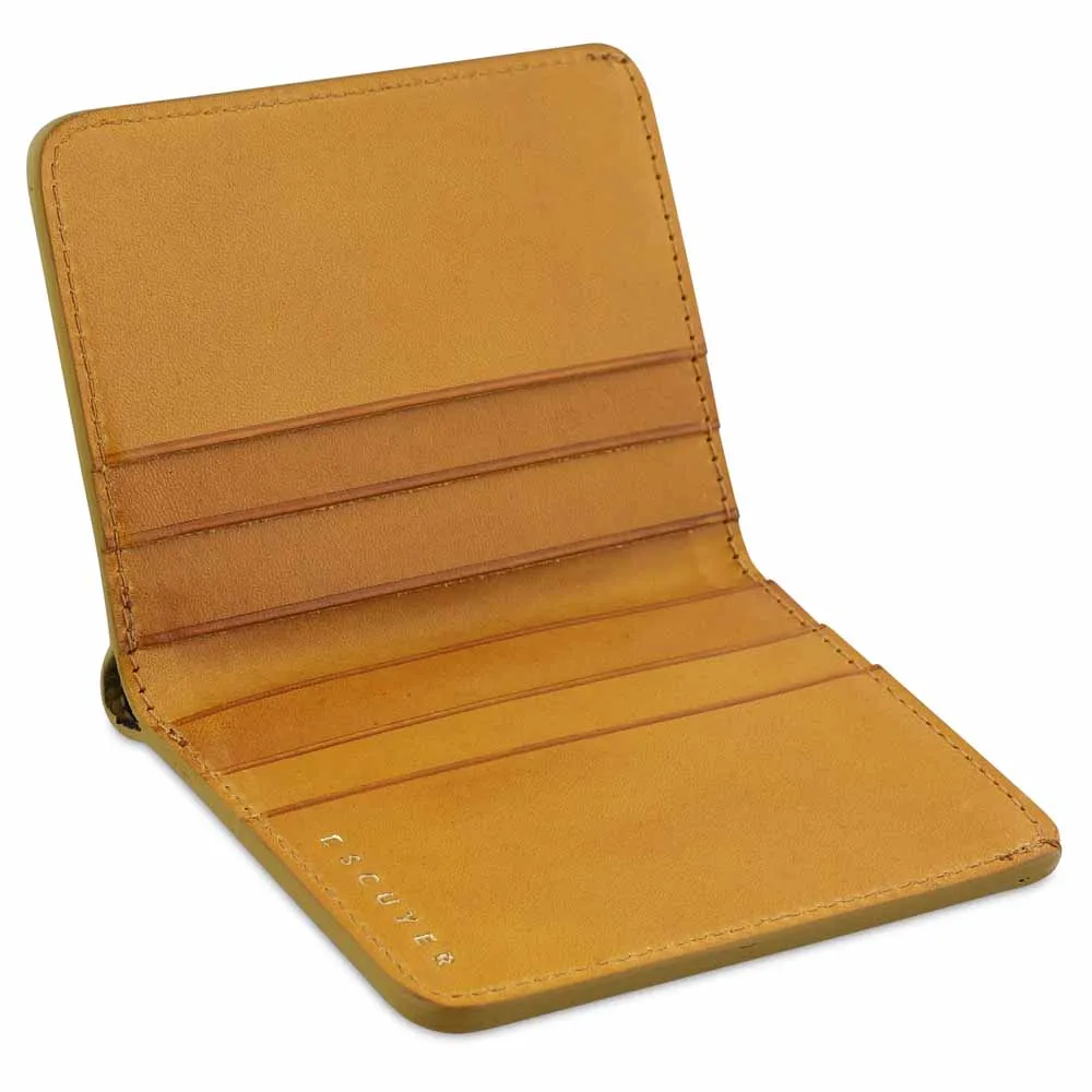 Slim Wallet - Orange / Mustard sold by Escuyer product image thumbnail 4