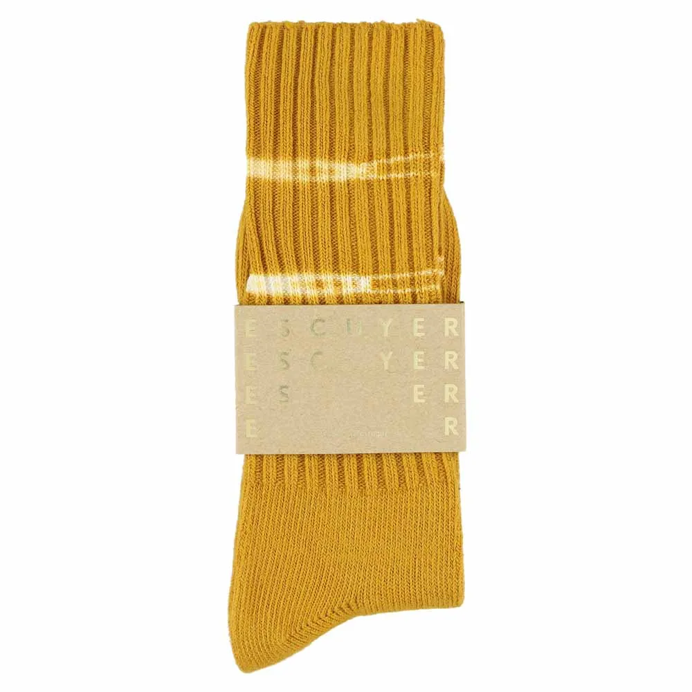 Men Mustard Dyed Socks sold by Escuyer product image thumbnail 2