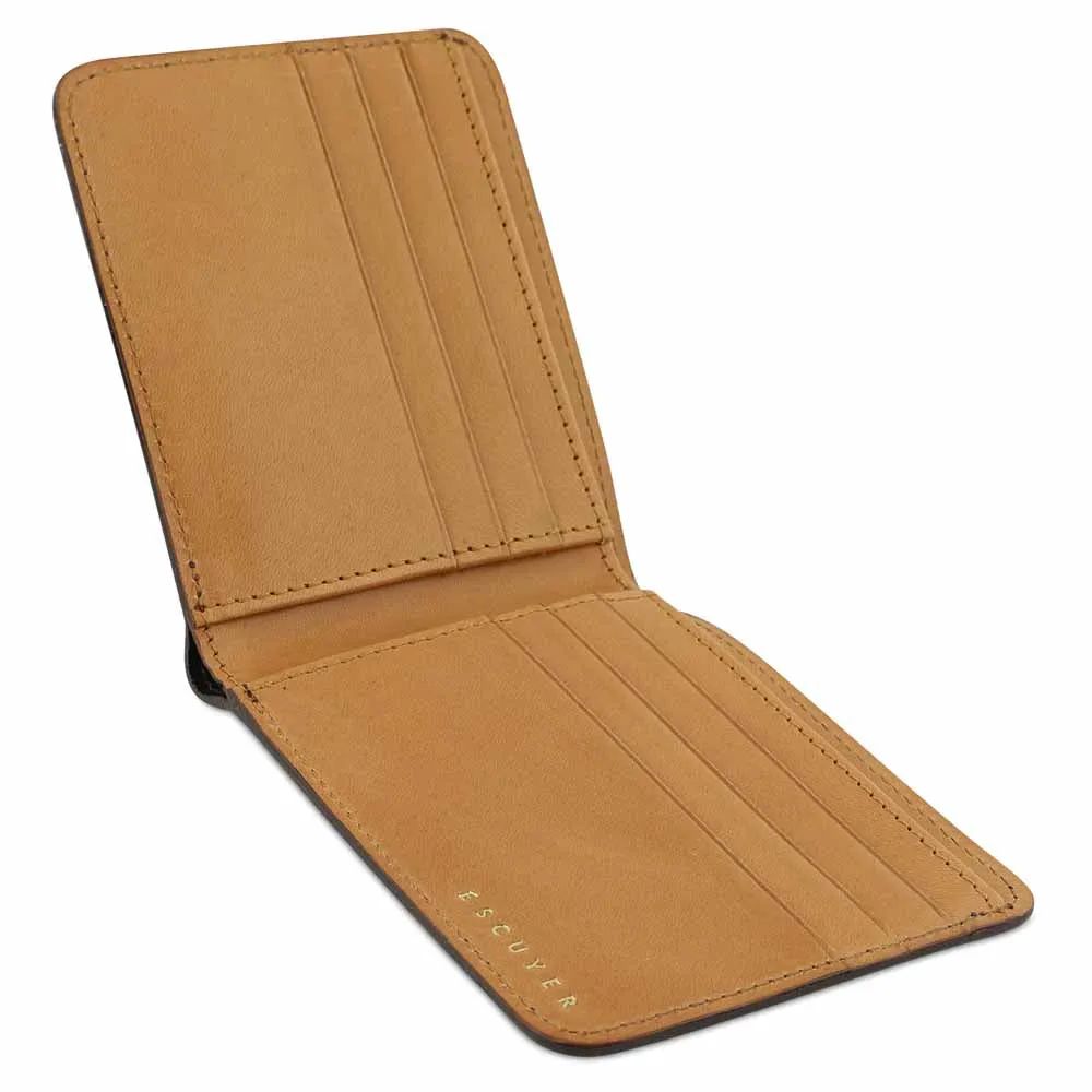 Leather Billfold Wallet — Khaki / Natural sold by Escuyer product image thumbnail 4