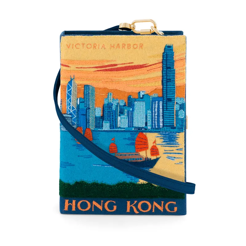Hong Kong (Dark Blue - Strapped) made by Olympia Le-Tan