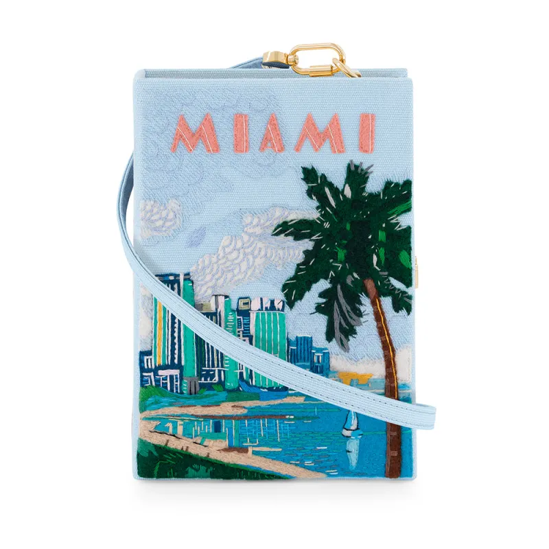 Miami Bay (Light Blue - Strapped) made by Olympia Le-Tan