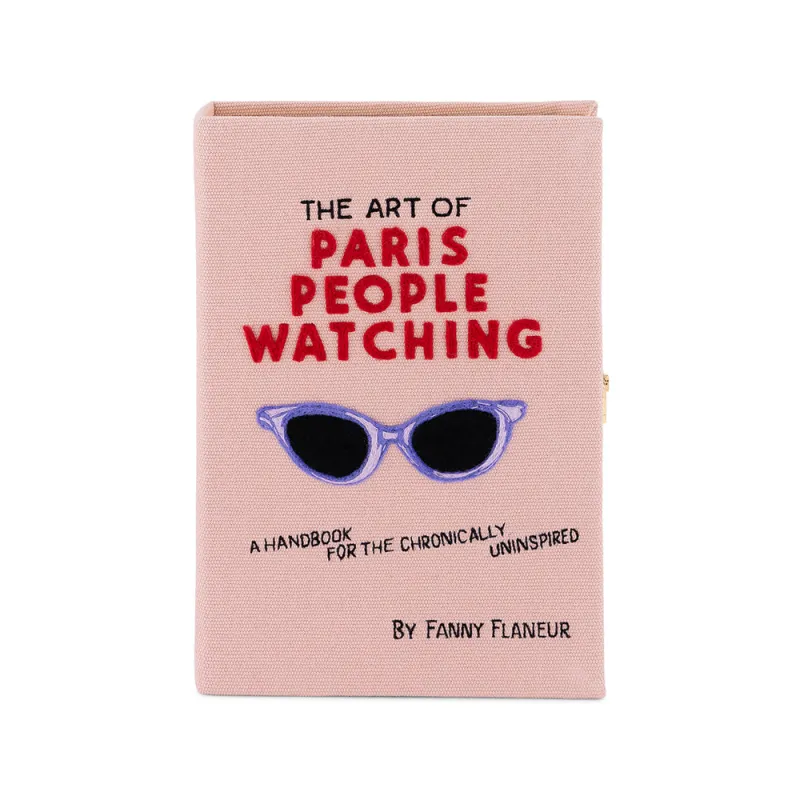 The Art of Paris People Watching made by Olympia Le-Tan