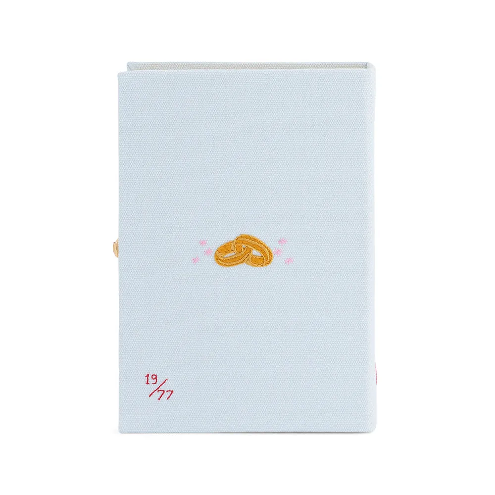 Just Married - Lovebirds (Light Blue - Customizable) sold by Olympia Le-Tan product image thumbnail 3