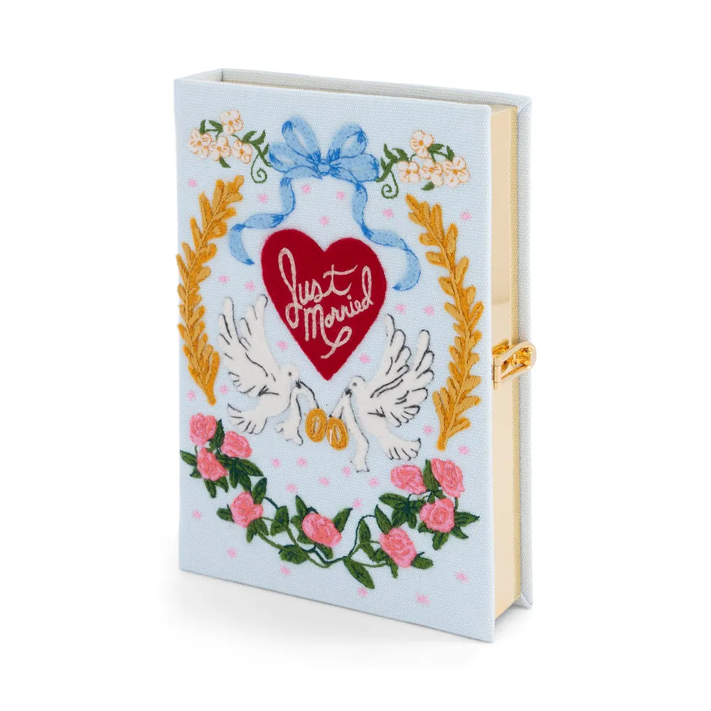 Just Married - Lovebirds (Light Blue - Customizable) sold by Olympia Le-Tan product image thumbnail 2