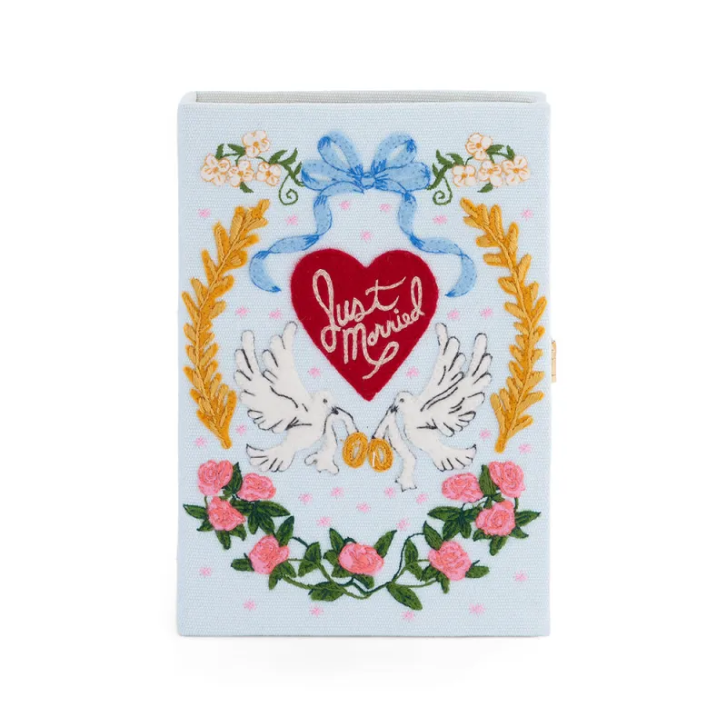 Just Married - Lovebirds (Light Blue) made by Olympia Le-Tan