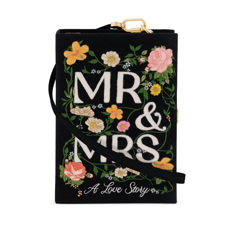 Mr. & Mrs. (Black - Customizable - Strapped) made by Olympia Le-Tan