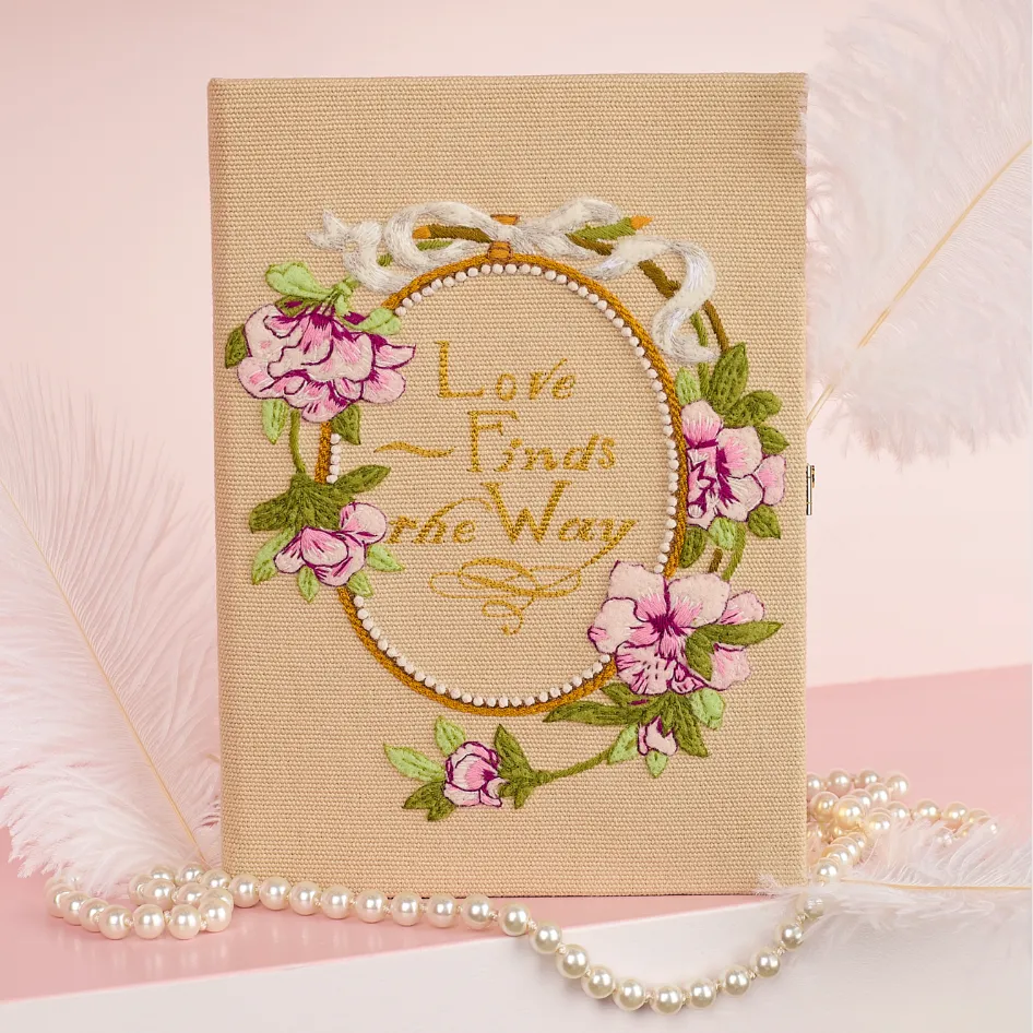 Love Finds The Way (Beige - Customizable - Strapped) sold by Olympia Le-Tan product image thumbnail 5