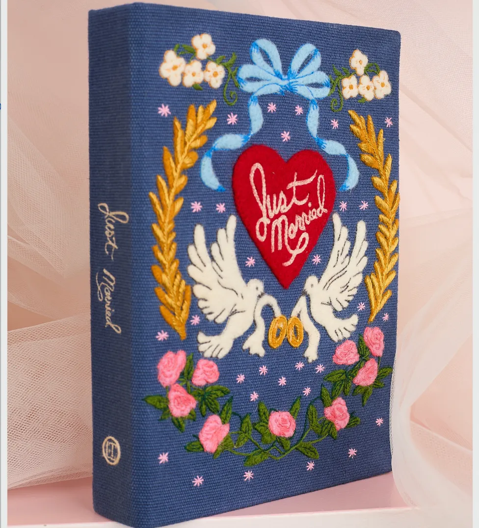 Just Married - Lovebirds (Blue) sold by Olympia Le-Tan product image thumbnail 5
