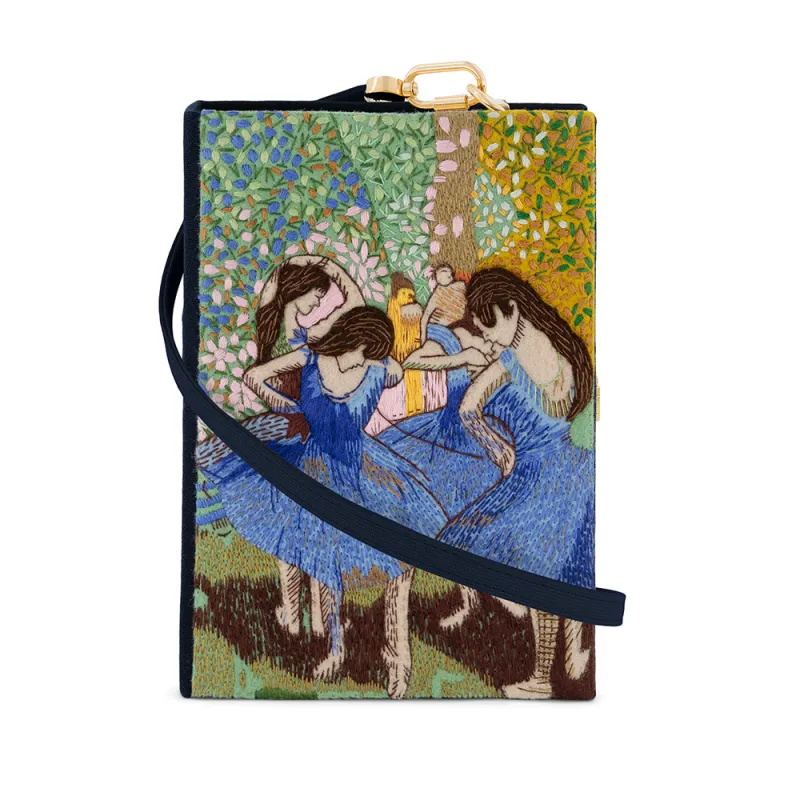 Blue Dancers (Dark - Strapped) made by Olympia Le-Tan