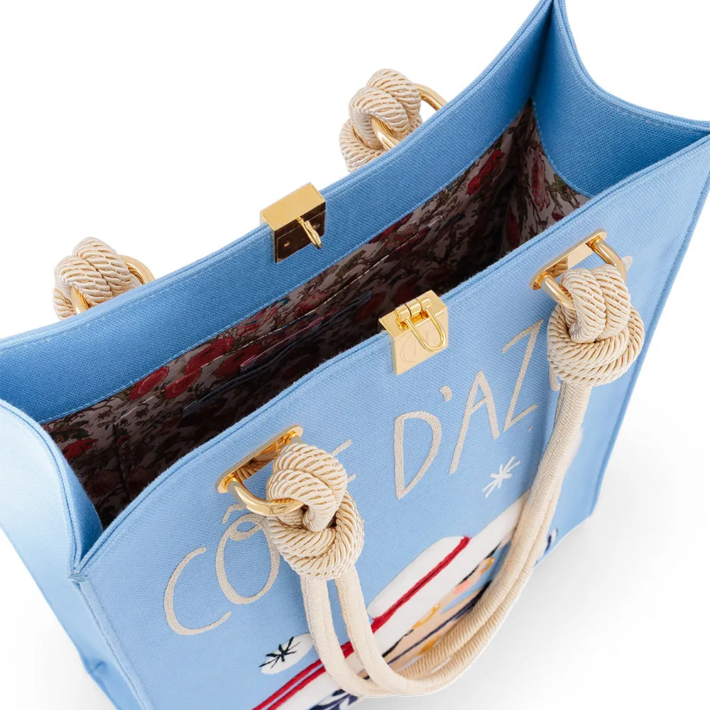 Côte d'Azur (Madalina Andronic - Tote Long) sold by Olympia Le-Tan product image thumbnail 4