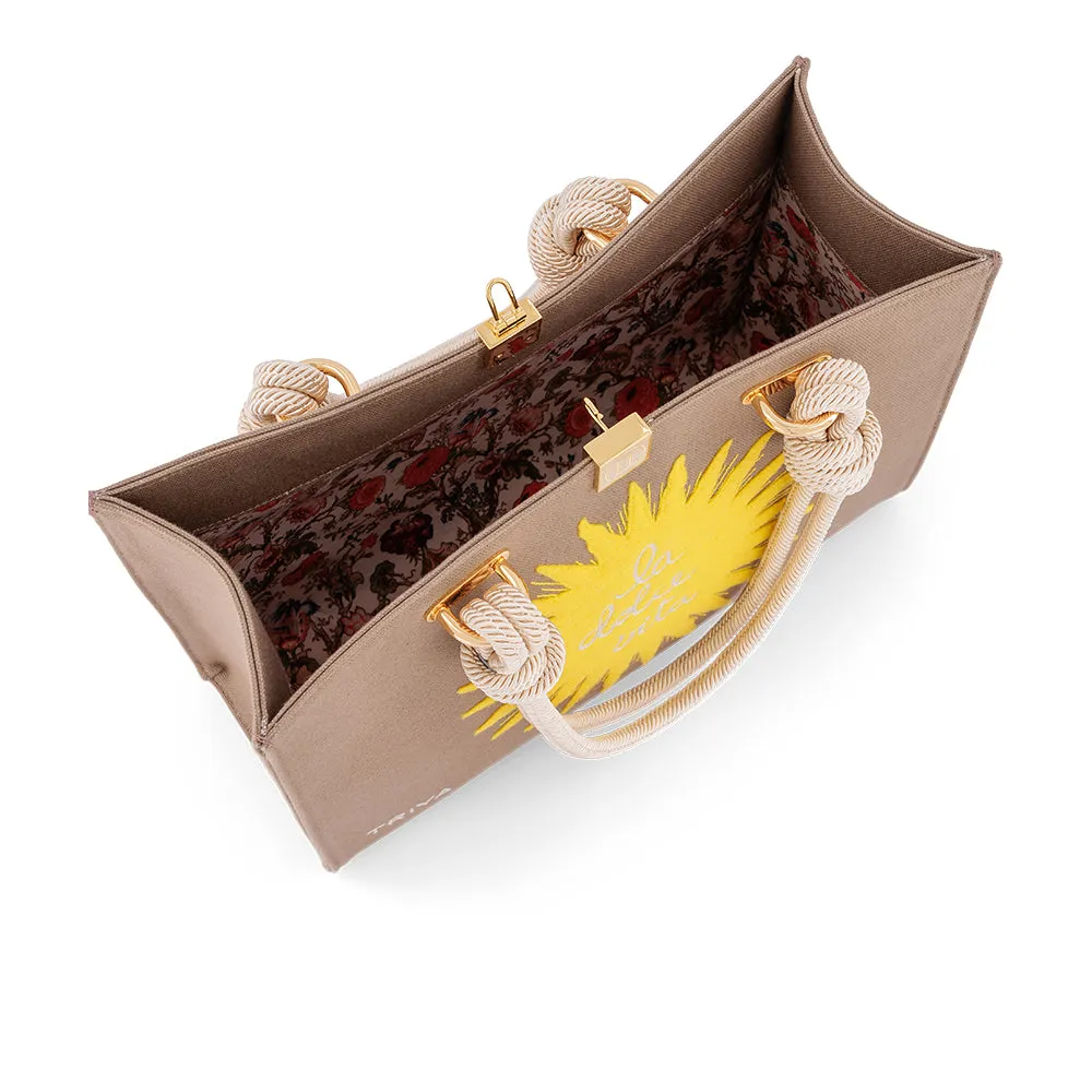 Buongiorno Principessa (Tote Small) sold by Olympia Le-Tan product image thumbnail 3