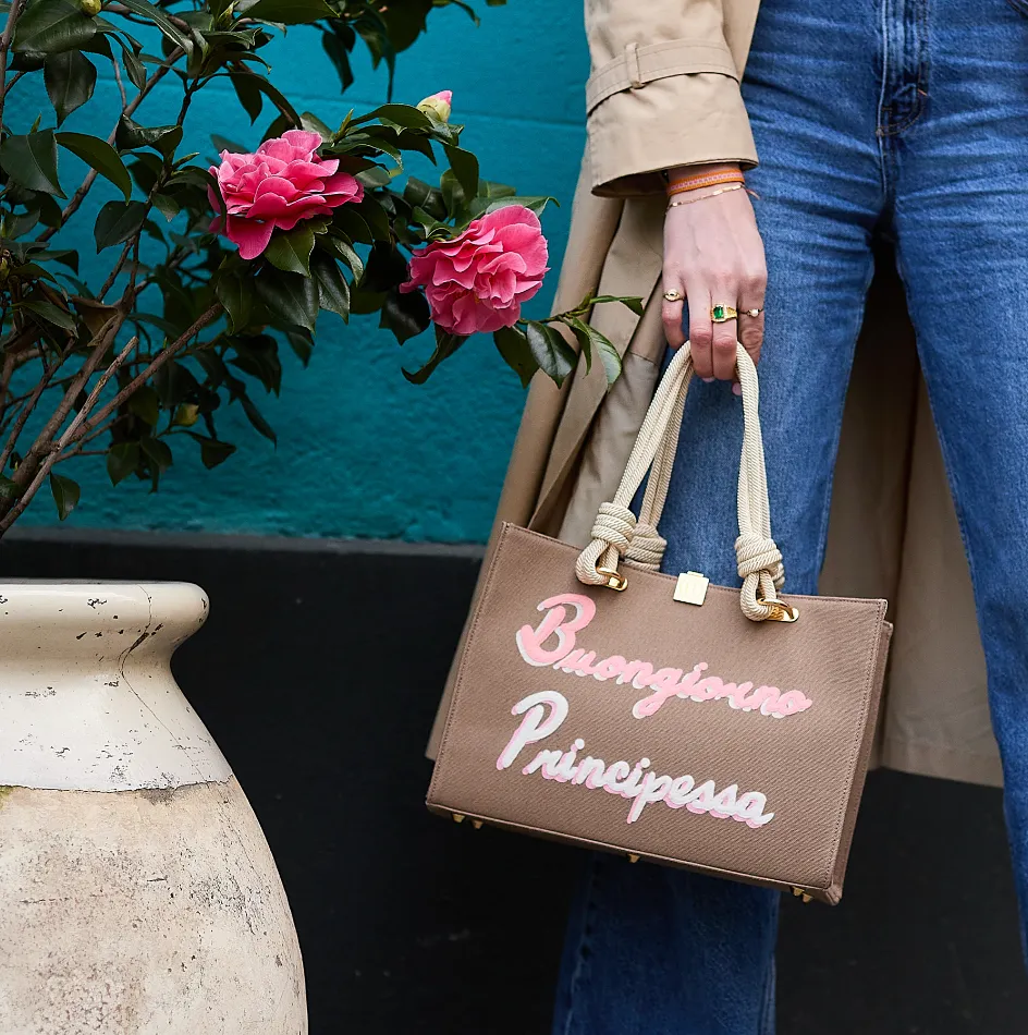 Buongiorno Principessa (Tote Small) sold by Olympia Le-Tan product image thumbnail 5