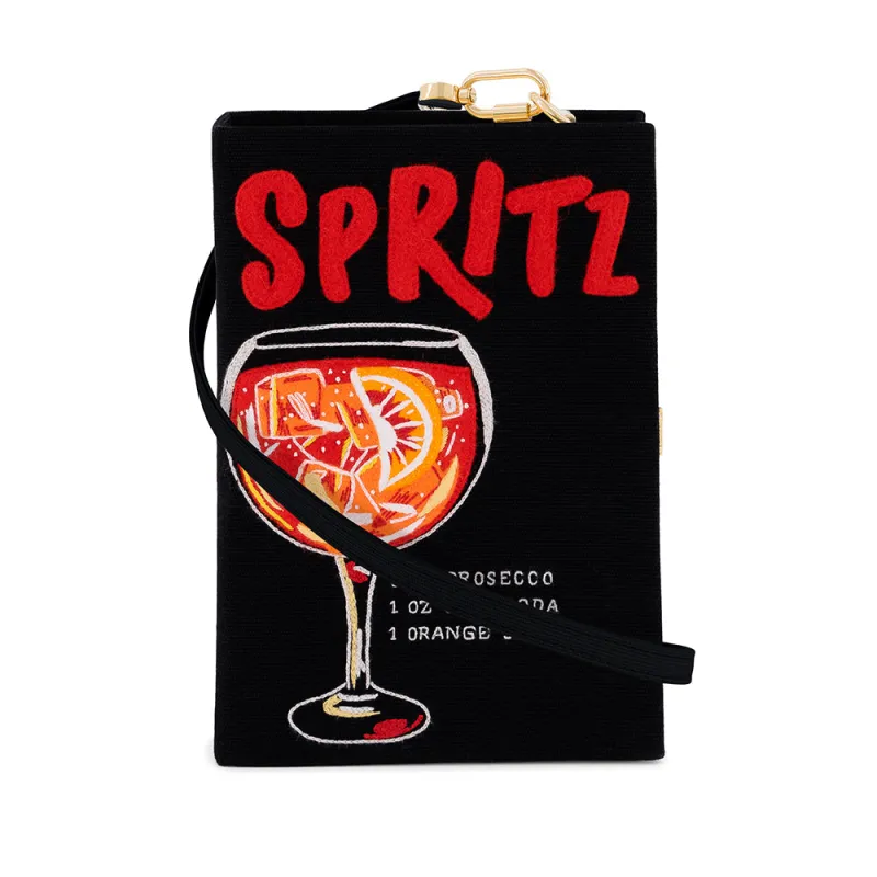Spritz (Black - Strapped) made by Olympia Le-Tan