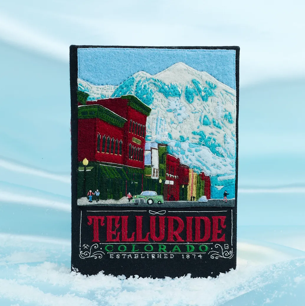 Telluride, Colorado (Strapped) sold by Olympia Le-Tan product image thumbnail 5