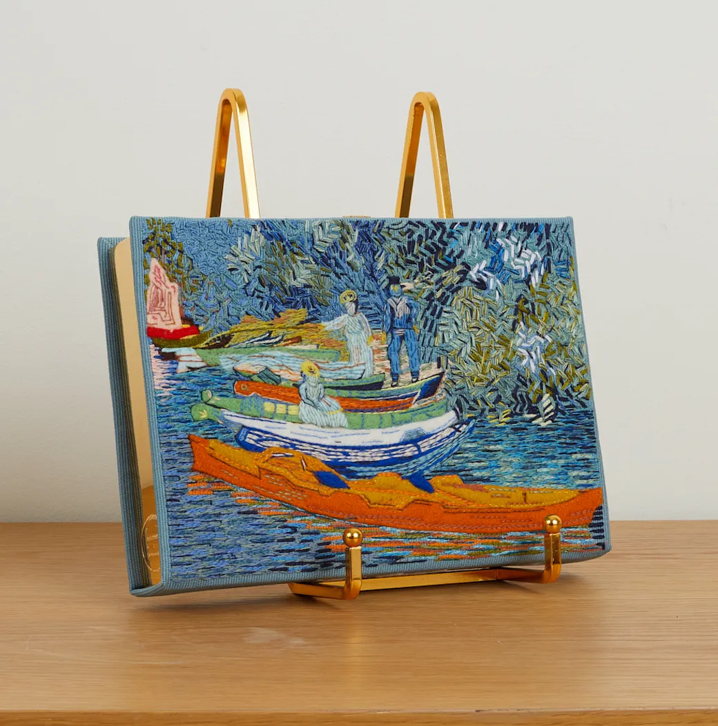 Bank of the Oise at Auvers (Strapped) sold by Olympia Le-Tan product image thumbnail 5