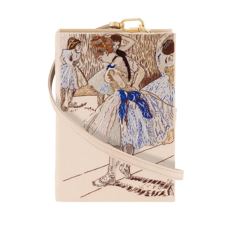 Ballerina (Beige - Strapped) made by Olympia Le-Tan