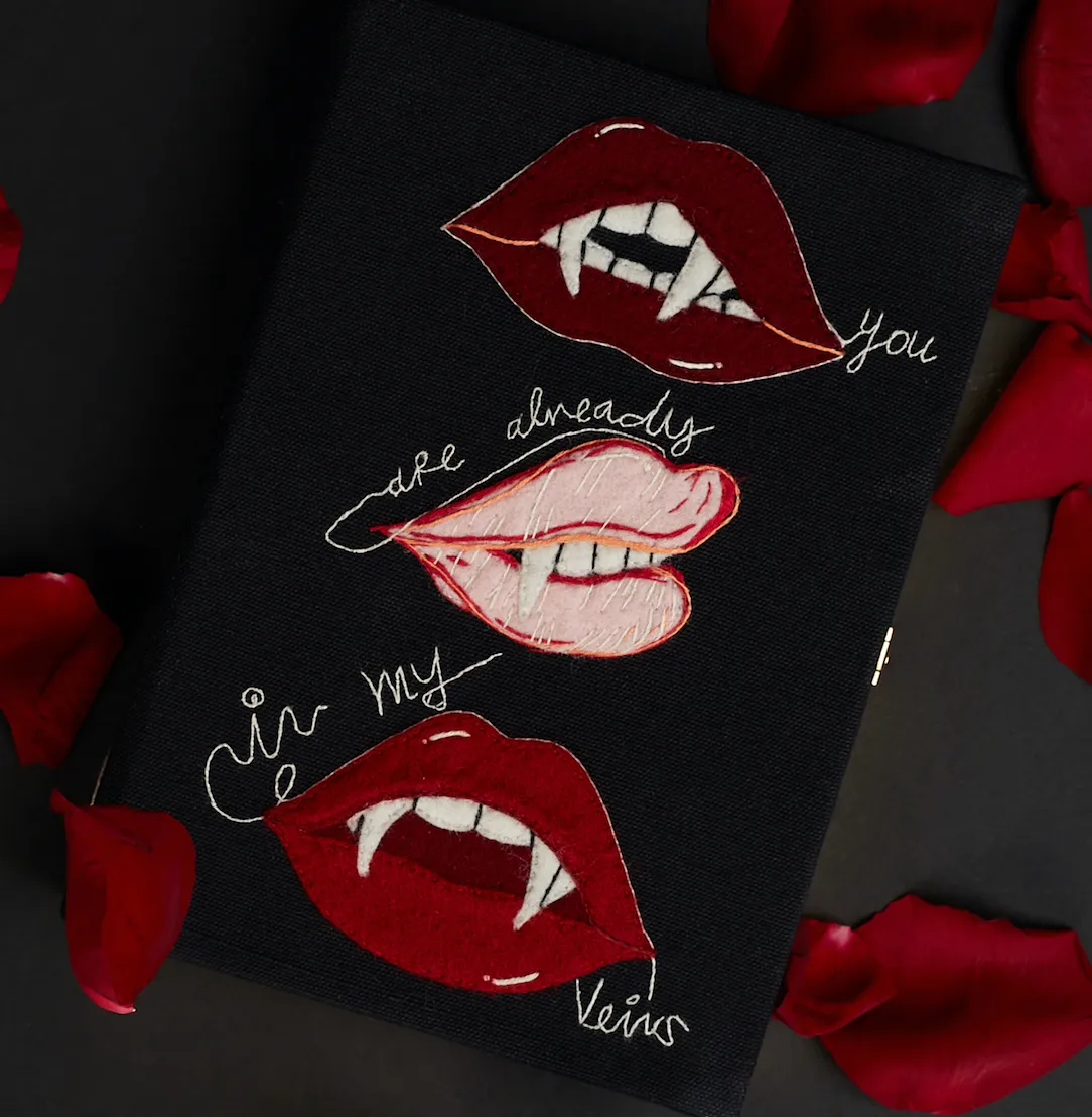 Vampire Lips (Strapped) sold by Olympia Le-Tan product image thumbnail 5