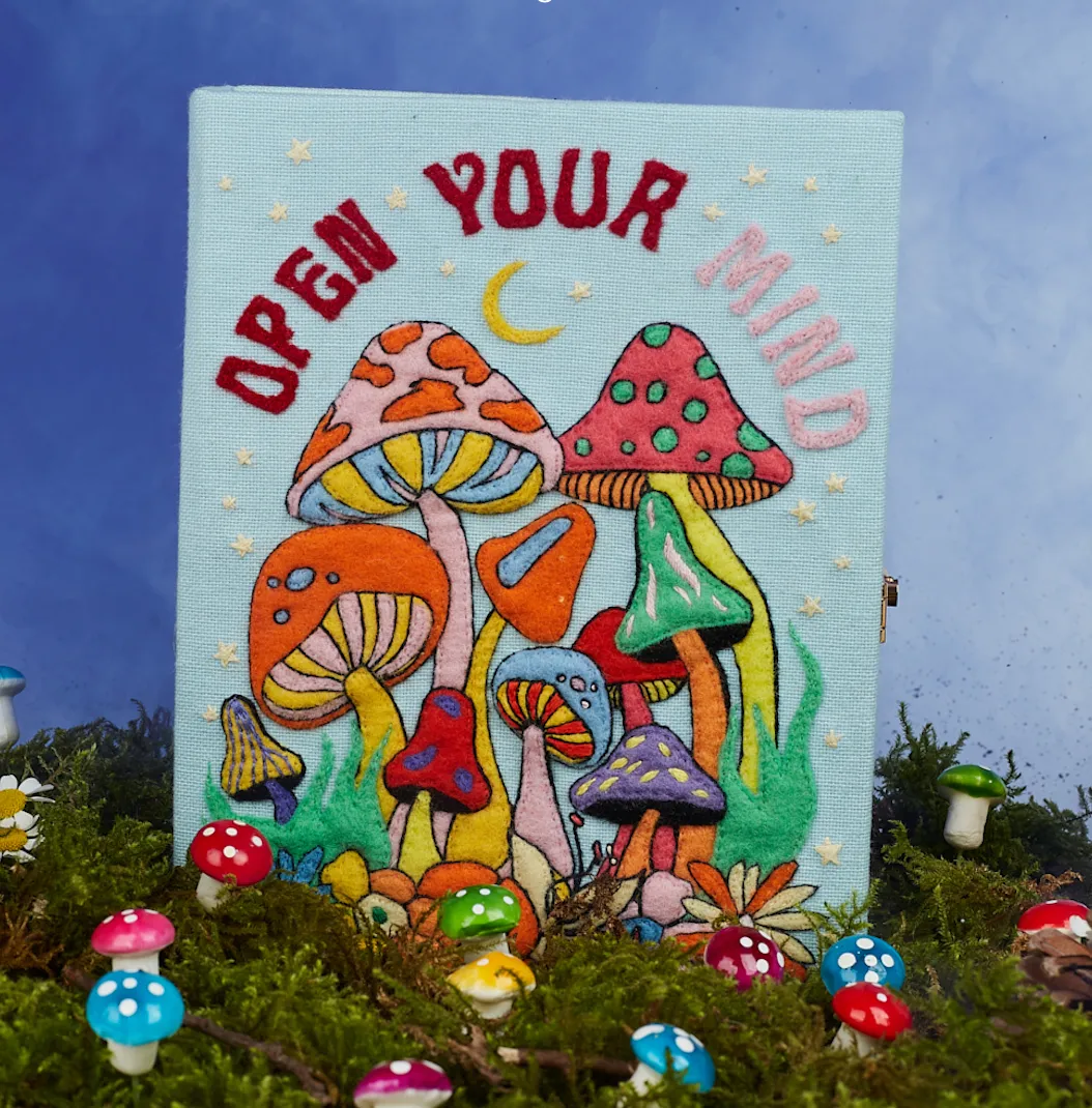 Open Your Mind (Light Blue) sold by Olympia Le-Tan product image thumbnail 5