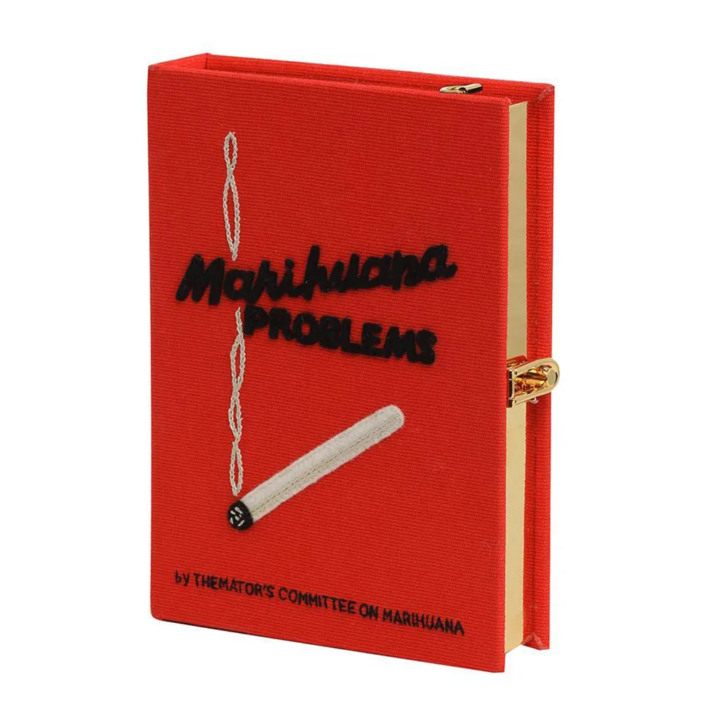 Marihuana Problems (Red - Strapped) sold by Olympia Le-Tan product image thumbnail 2