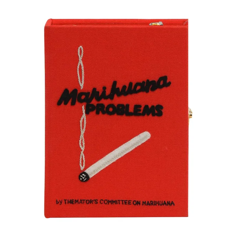 Marihuana Problems (Red - Strapped) made by Olympia Le-Tan