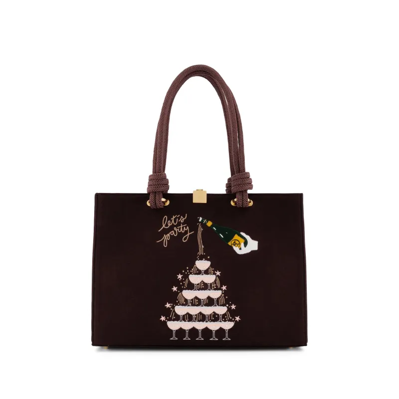 Let's Party (Tote Small) made by Olympia Le-Tan
