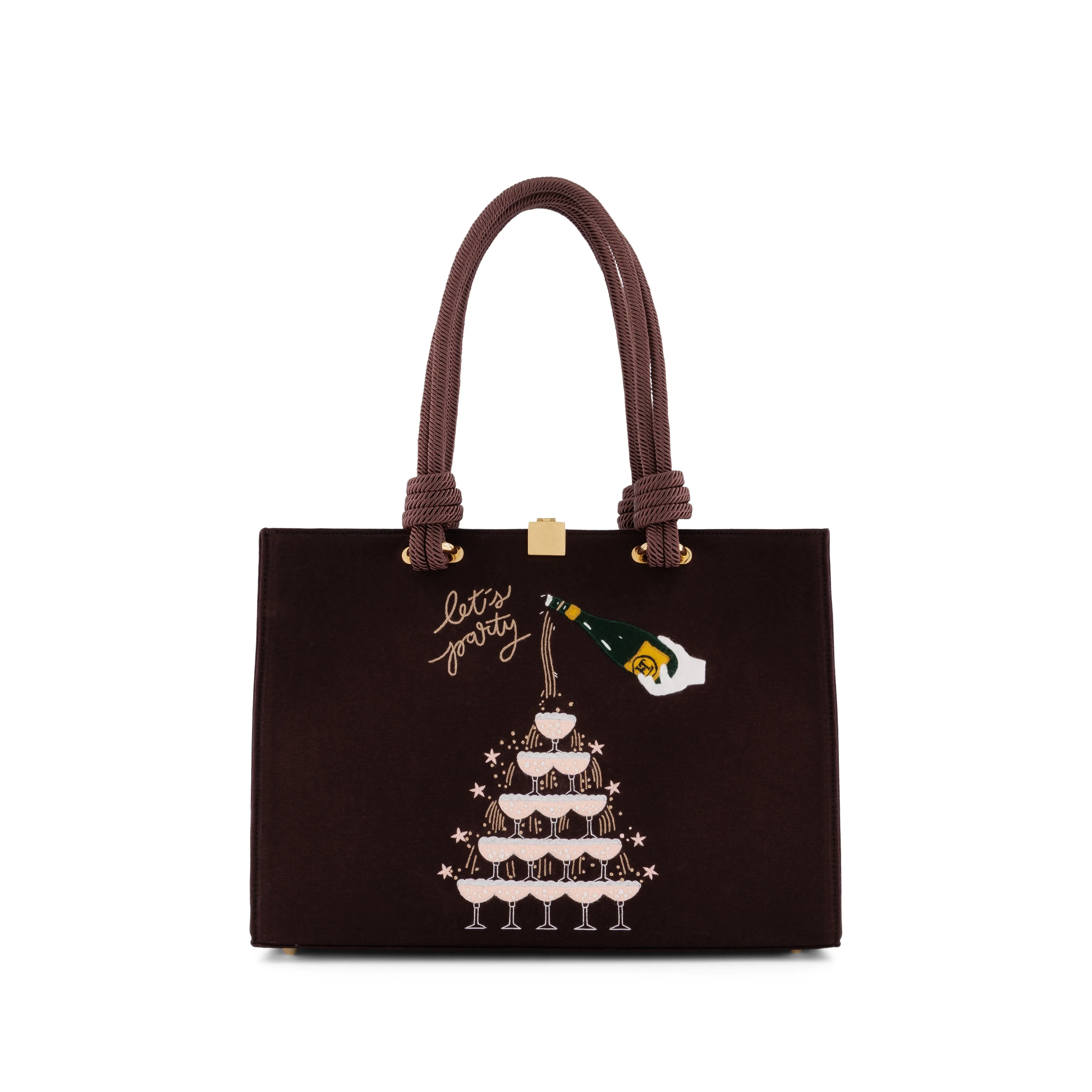 Let's Party (Tote Small) sold by Olympia Le-Tan