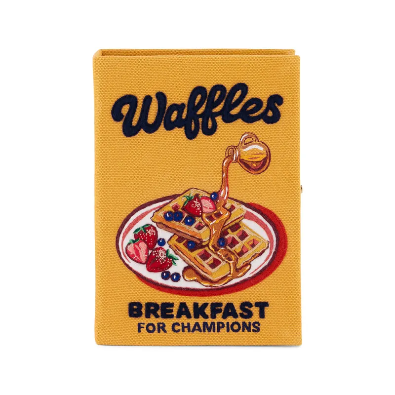 Waffles: Breakfast for Champions made by Olympia Le-Tan