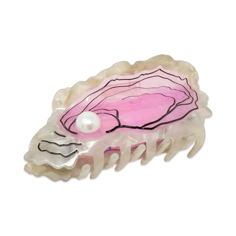 Large Oyster Hair Claw Clip made by Jenny Lemons