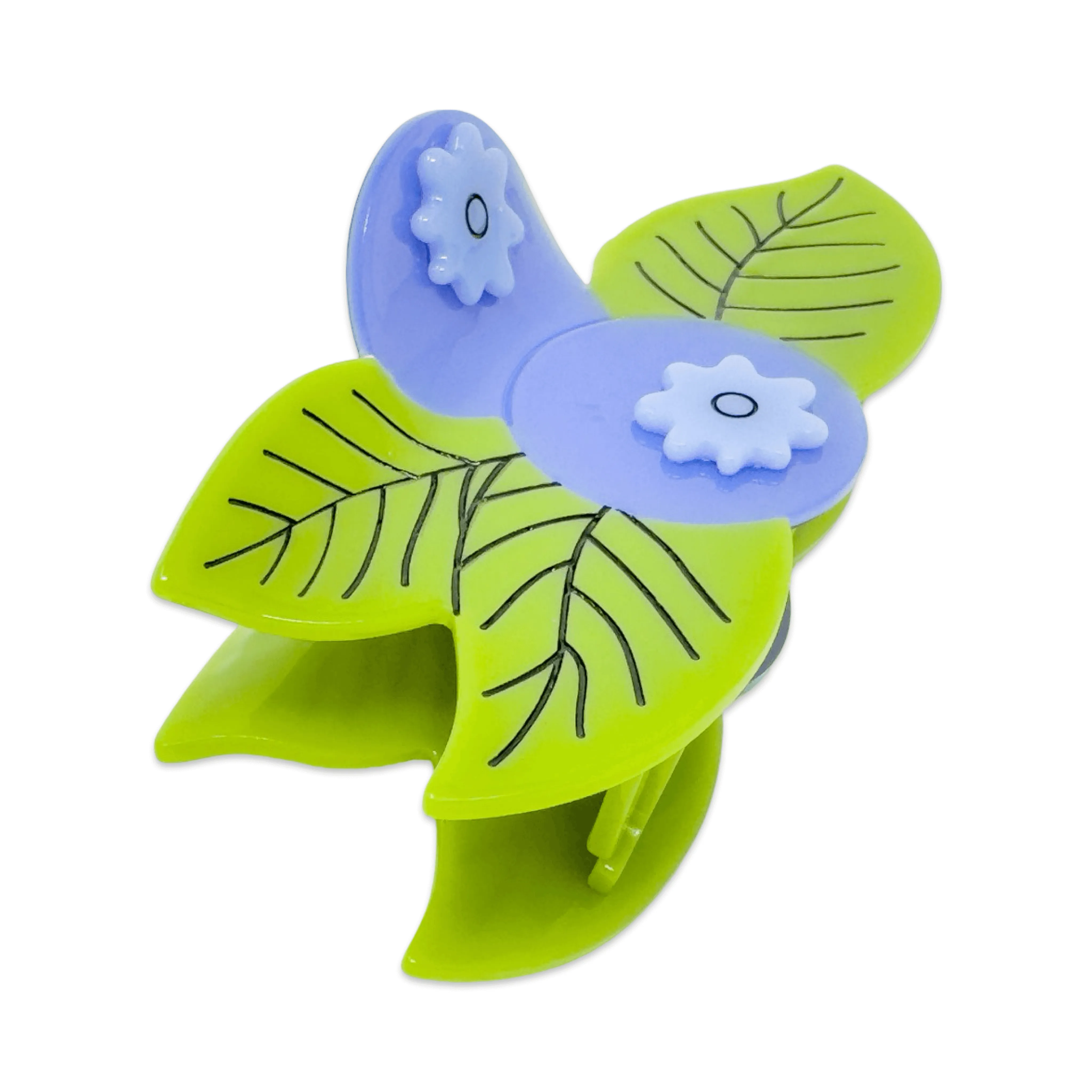 XL Blueberry Hair Claw Clip sold by Jenny Lemons product image thumbnail 4
