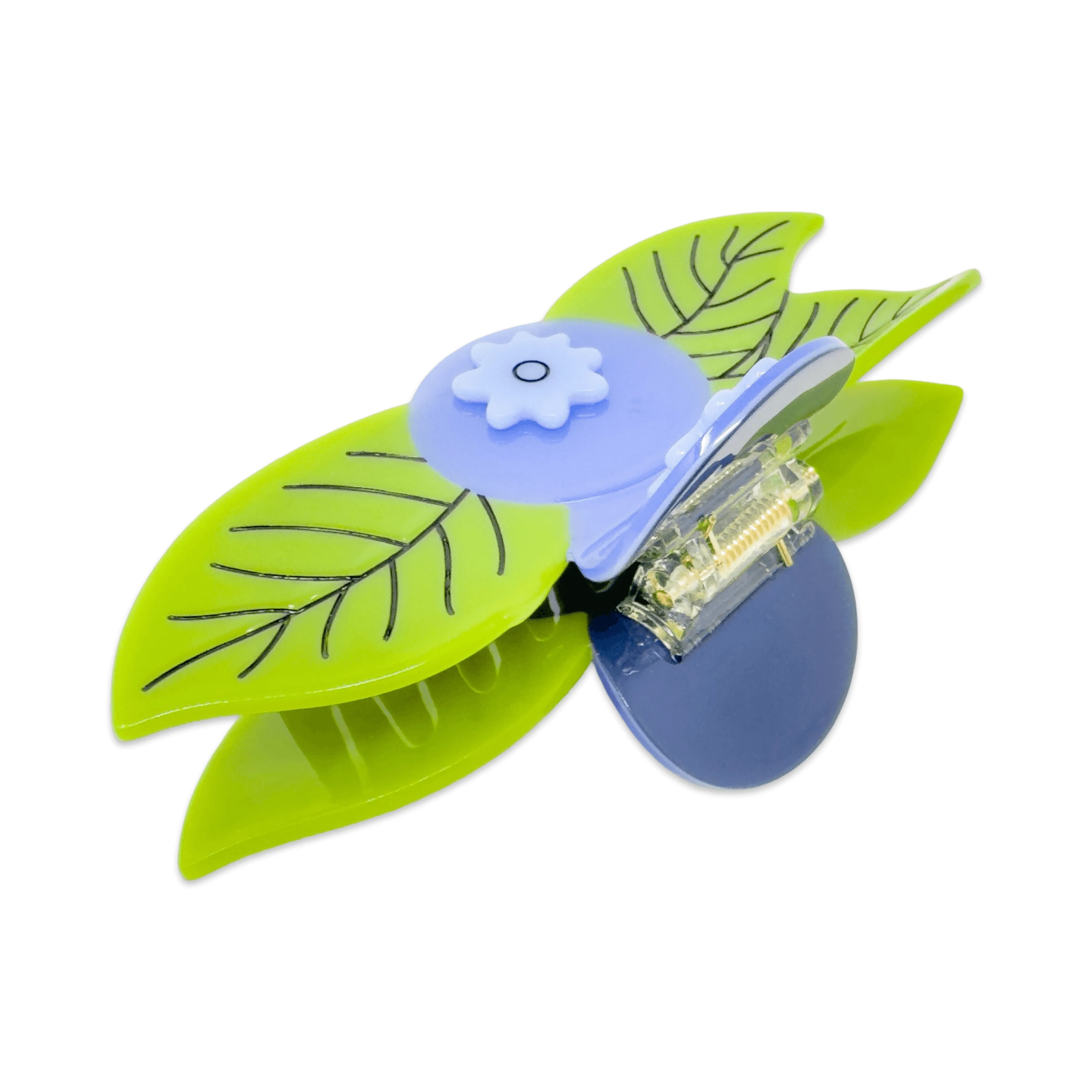 XL Blueberry Hair Claw Clip sold by Jenny Lemons product image thumbnail 3