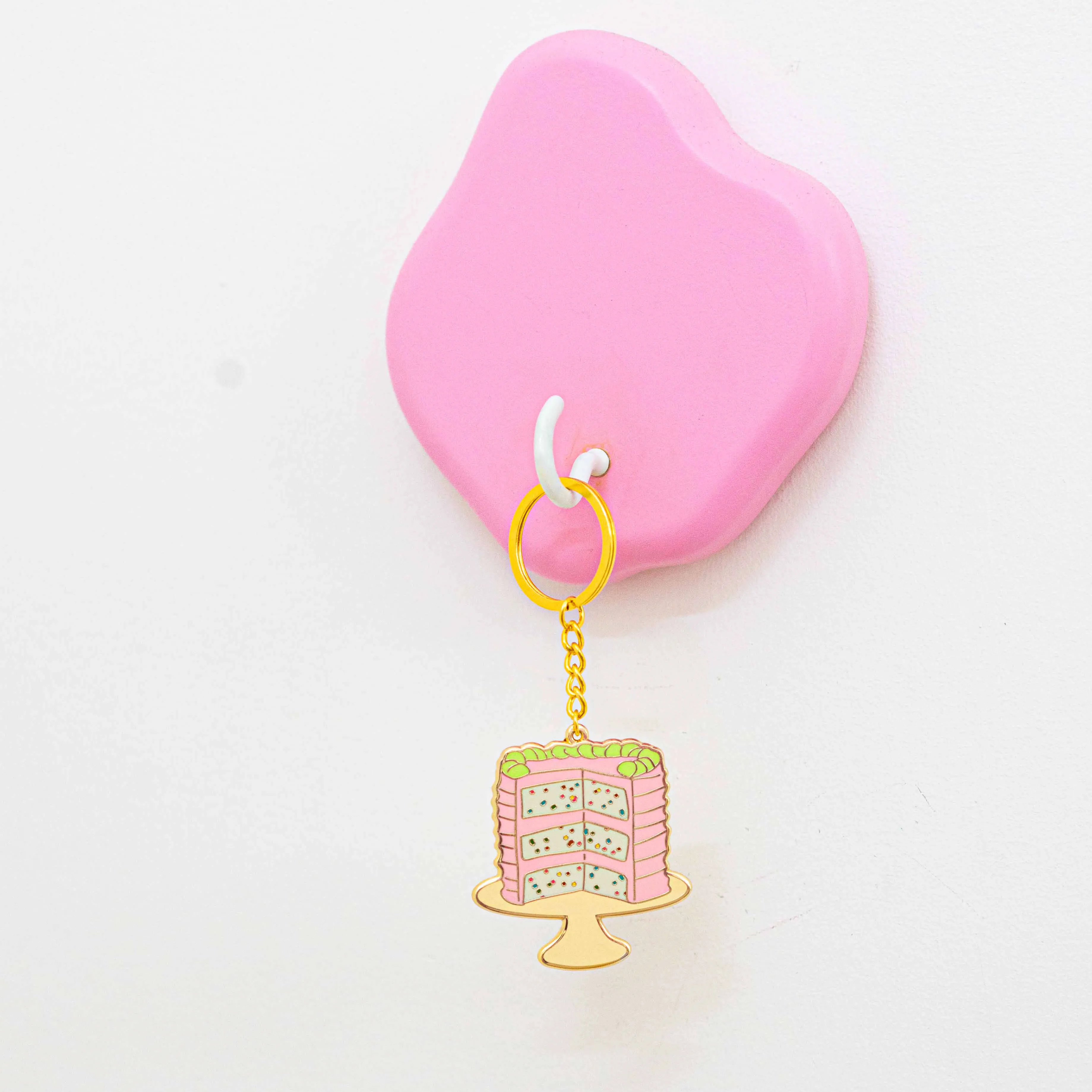 Confetti Cake Enamel Keychain sold by Jenny Lemons product image thumbnail 5