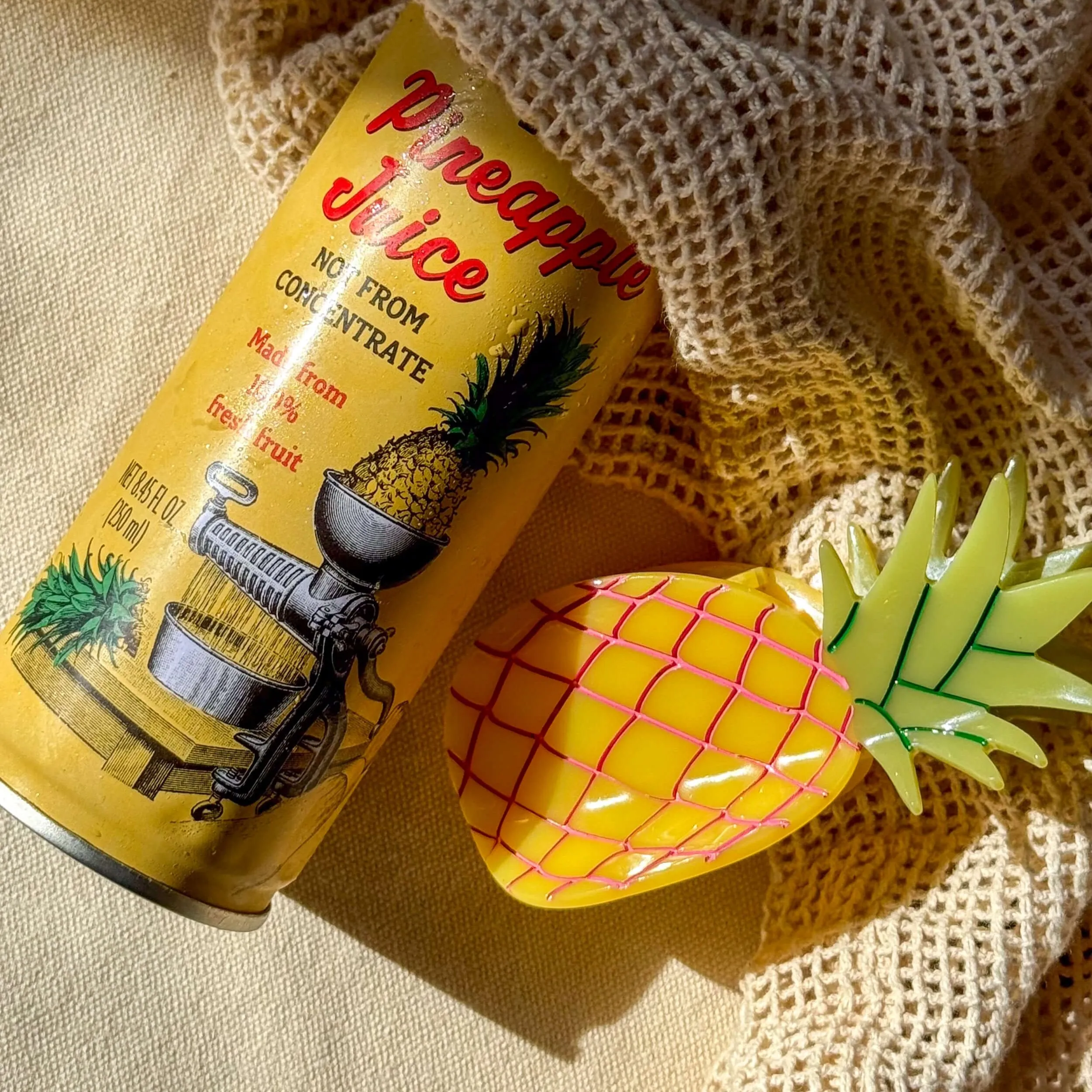 Large Pineapple Hair Claw Clip sold by Jenny Lemons product image thumbnail 5
