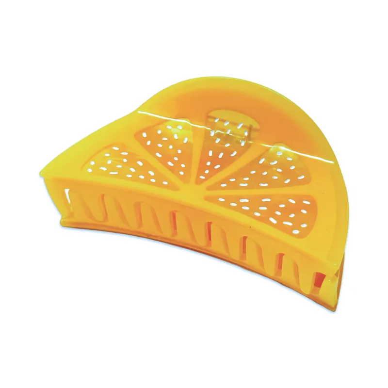 Large Lemon Slice Hair Claw Clip made by Jenny Lemons