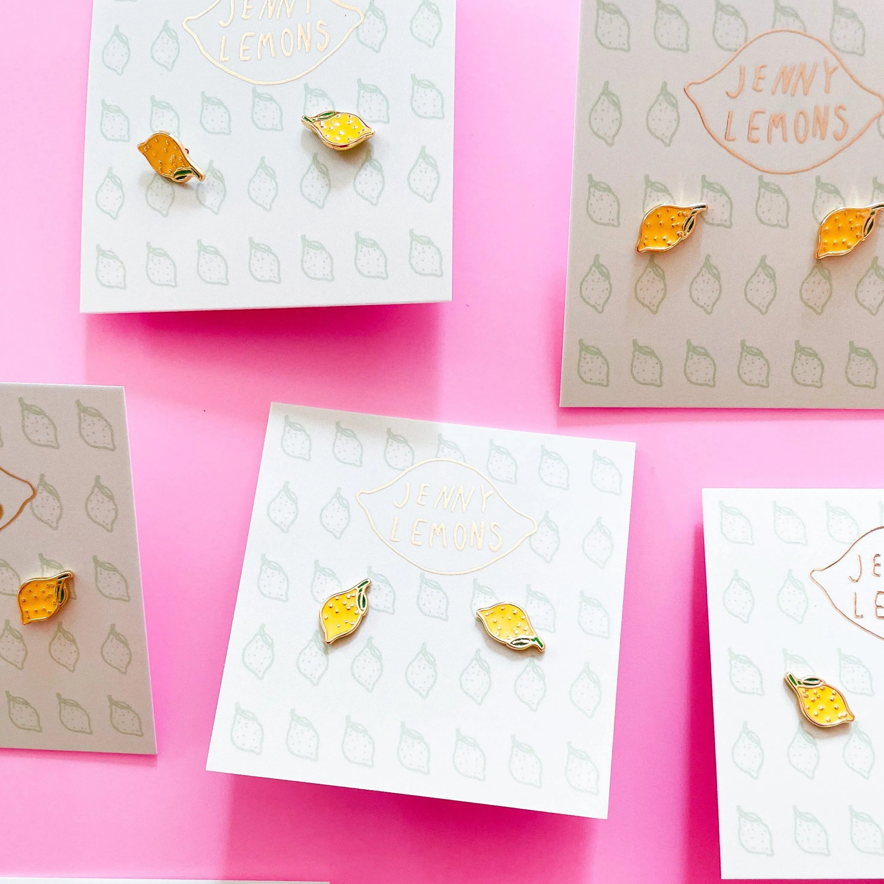 Lemon Enamel Earrings sold by Jenny Lemons product image thumbnail 4