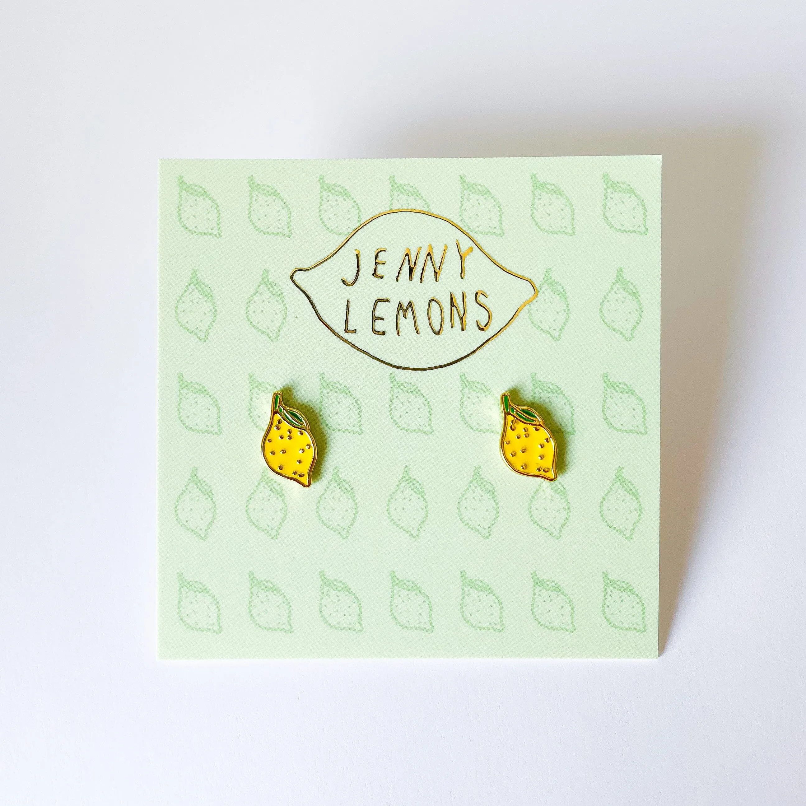 Lemon Enamel Earrings sold by Jenny Lemons product image thumbnail 5