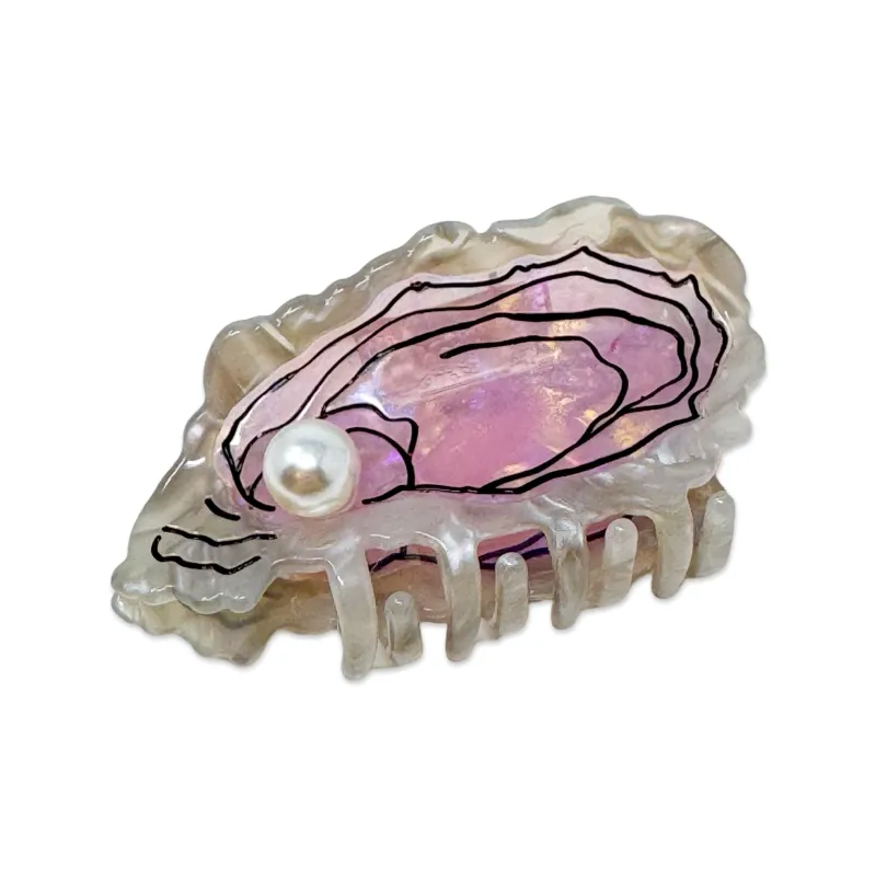 Midi Oyster Hair Claw Clip made by Jenny Lemons