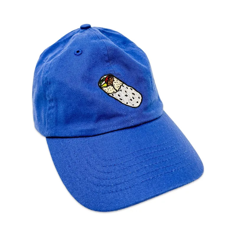 Burrito Embroidered Hat made by Jenny Lemons