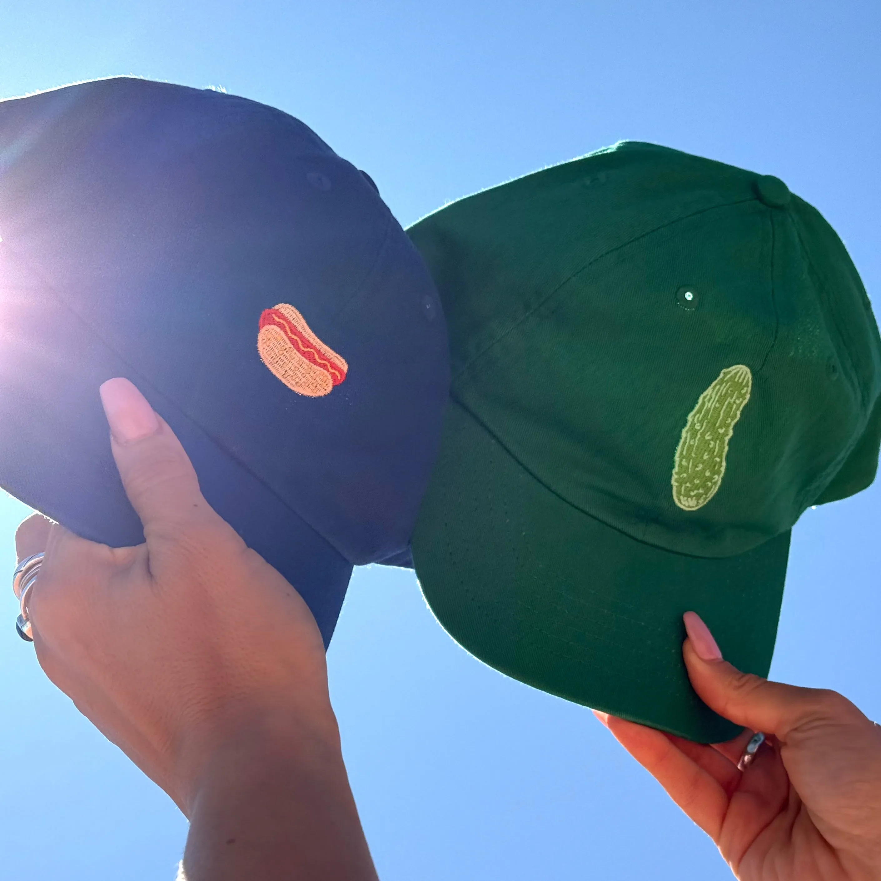 Pickle Embroidered Hat sold by Jenny Lemons product image thumbnail 5