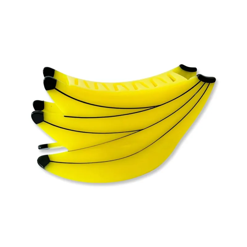 Large Banana Bunch Hair Claw Clip made by Jenny Lemons
