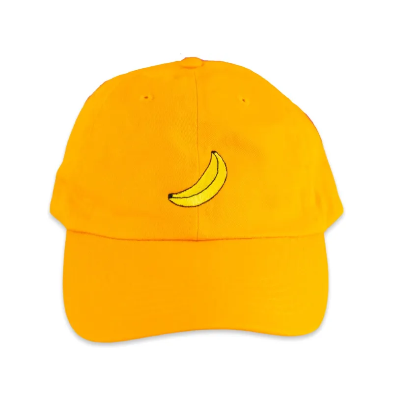 Banana Embroidered Hat made by Jenny Lemons