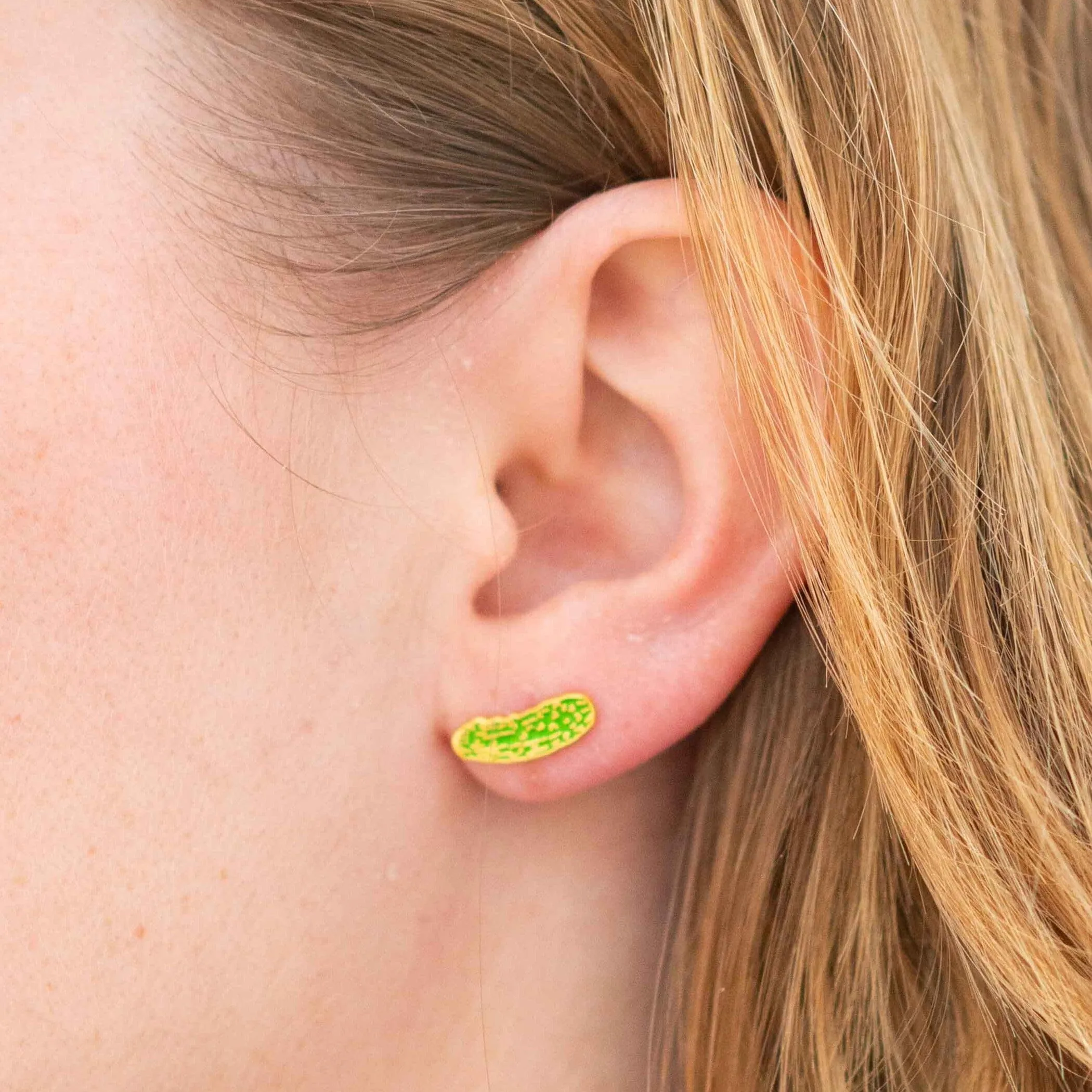 Pickle Enamel Earrings sold by Jenny Lemons product image thumbnail 3