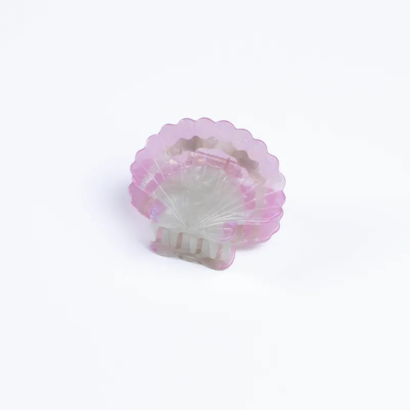 Midi Scallop Shell Hair Claw Clip made by Jenny Lemons