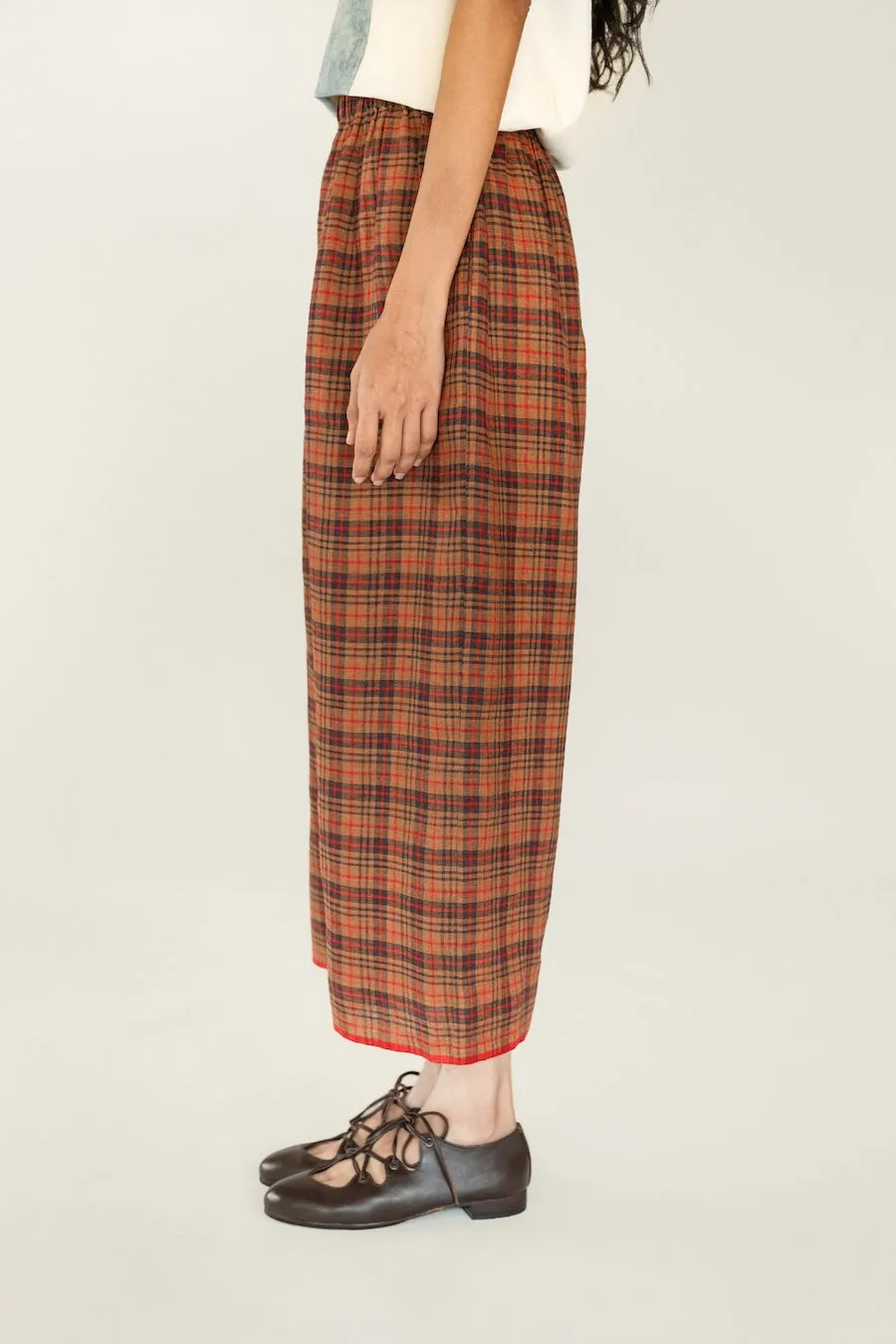 JAMIE - BROWN RED CHECKS sold by Runaway Bicycle product image thumbnail 4