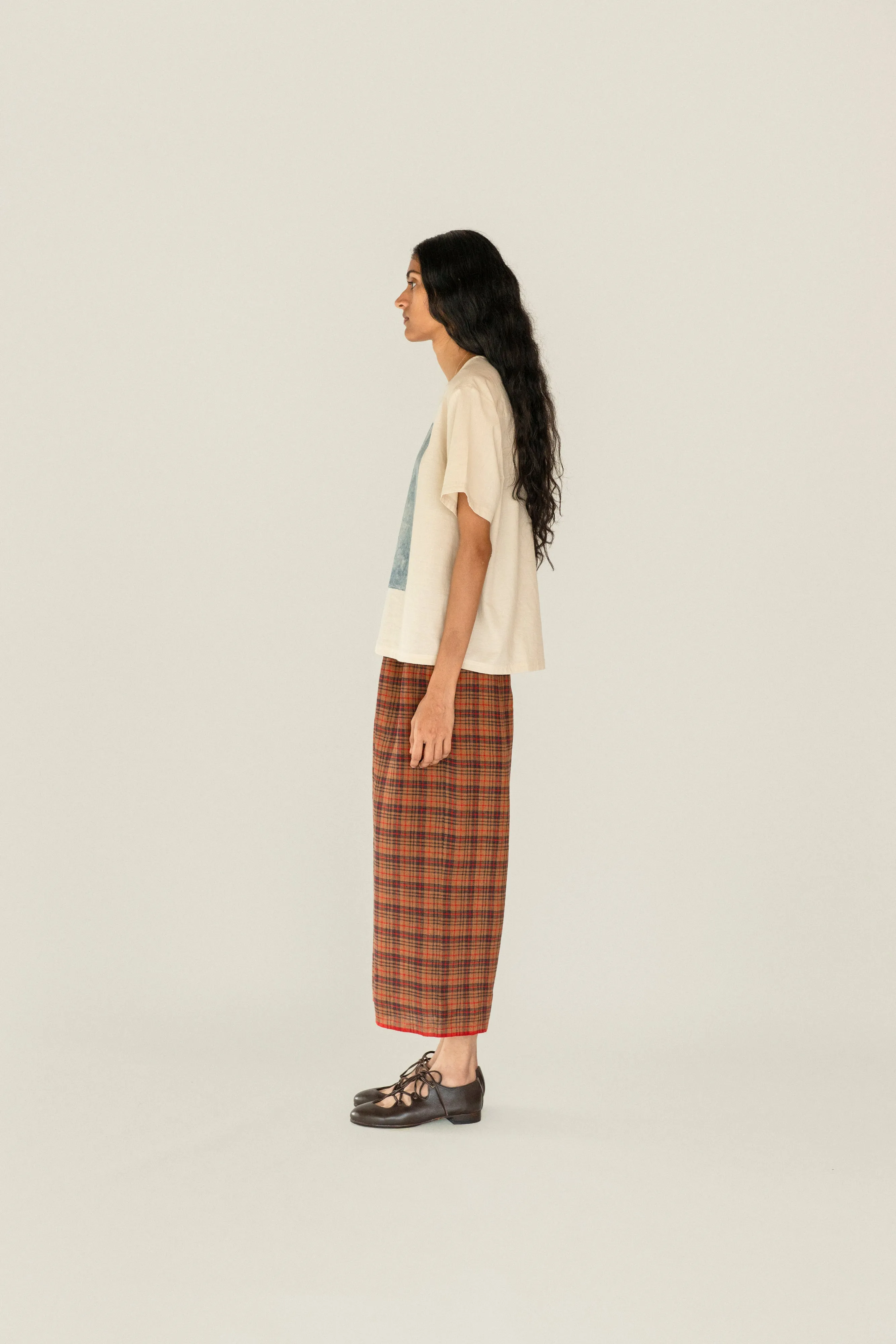 JAMIE - BROWN RED CHECKS sold by Runaway Bicycle product image thumbnail 2