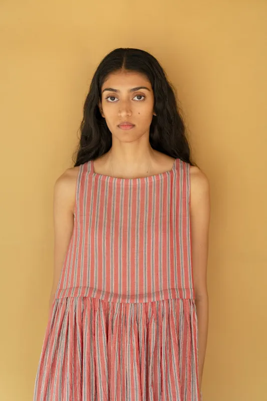 ANNA - RED BLACK STRIPE made by Runaway Bicycle