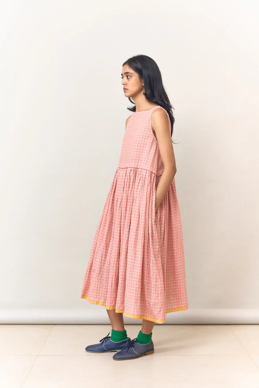 ANNA - PINK CHECKS sold by Runaway Bicycle product image thumbnail 5