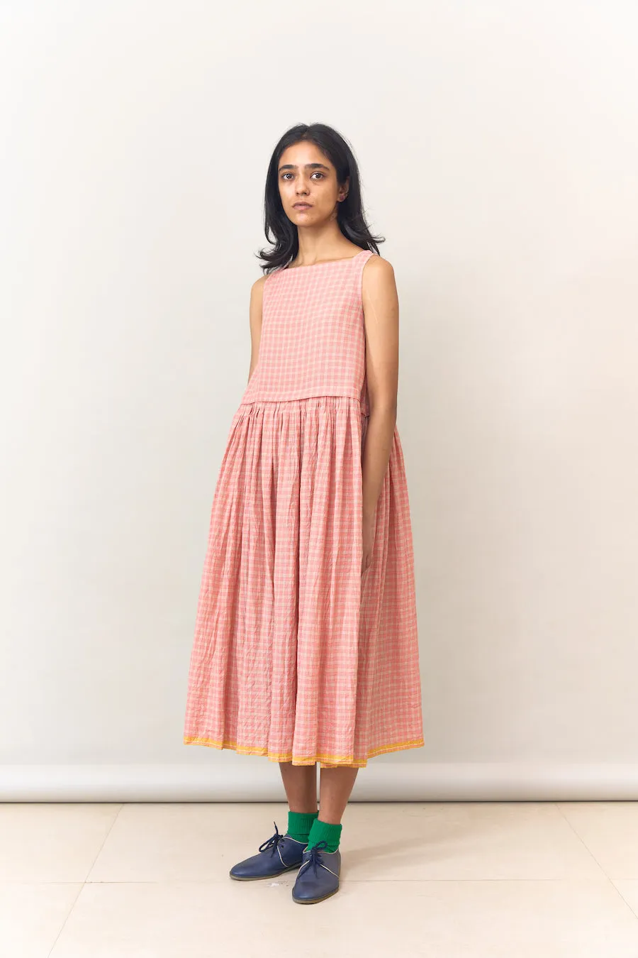 ANNA - PINK CHECKS sold by Runaway Bicycle product image thumbnail 4